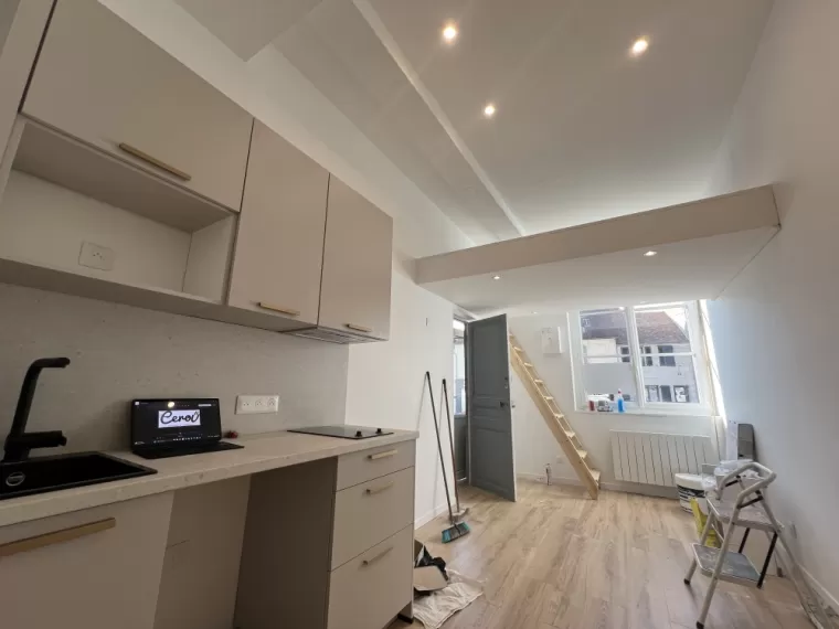 Rénovation électricien d’un appartement à Clermont dans l’oise, Beauvais, Cerou