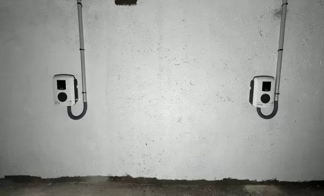 Installation de borne de recharge, Beauvais, Cerou