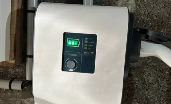 Installation de borne de recharge, Beauvais, Cerou