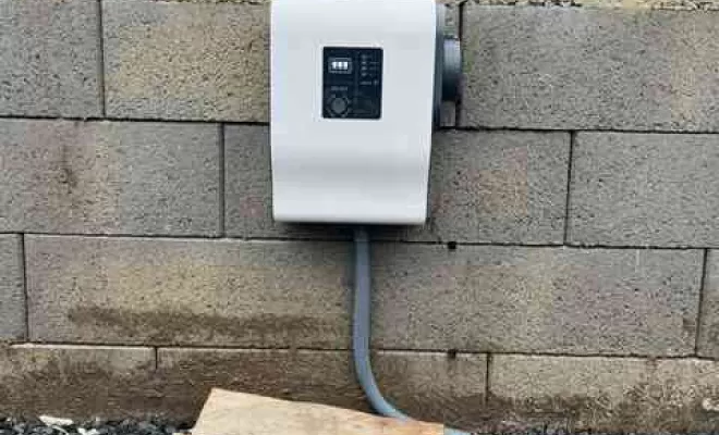 Installation de borne de recharge, Beauvais, Cerou